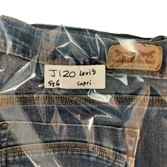 Levi’s Capri Jeans Sz 6 - Picture 7 of 7